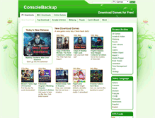 Tablet Screenshot of consoletarget.com